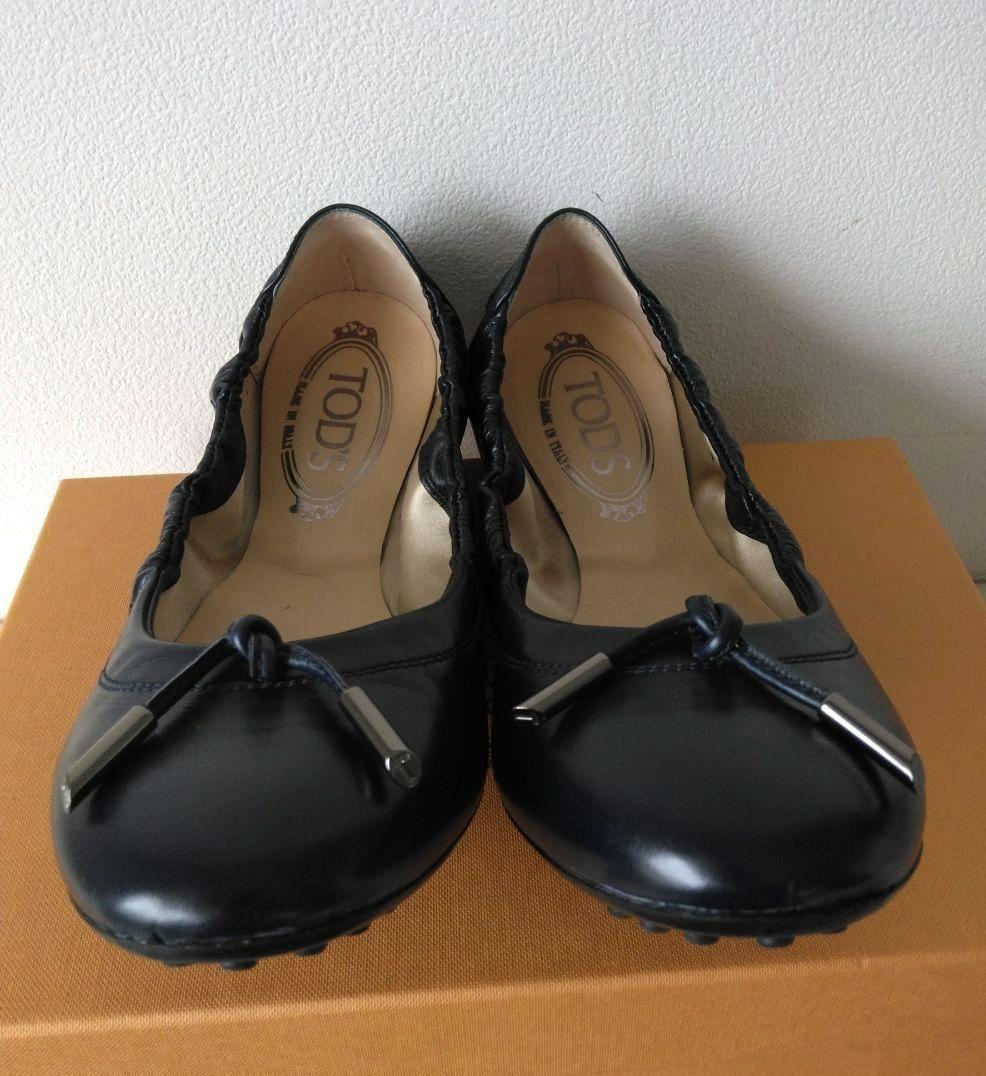 「美品」TOD’S トッズ　バレリーナ　フラットシューズ　バレエシューズ