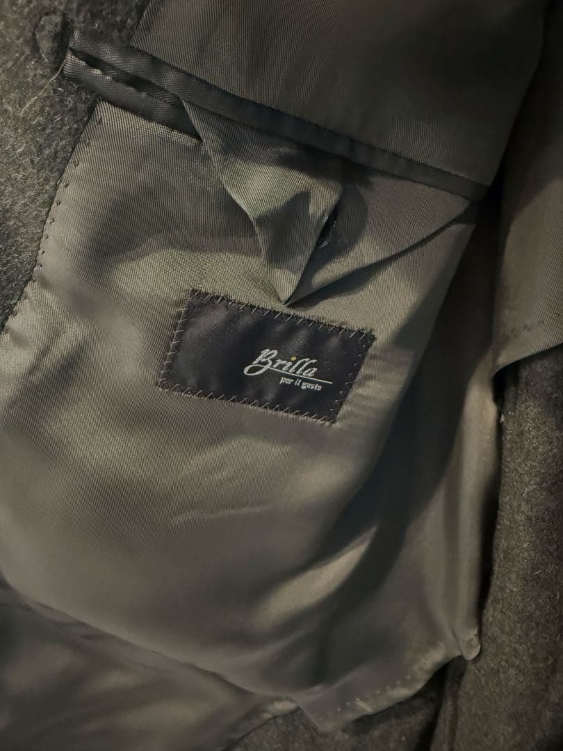 未使用 Brilla チェスターコート 48 定価25万円 ビームス ブリッラ