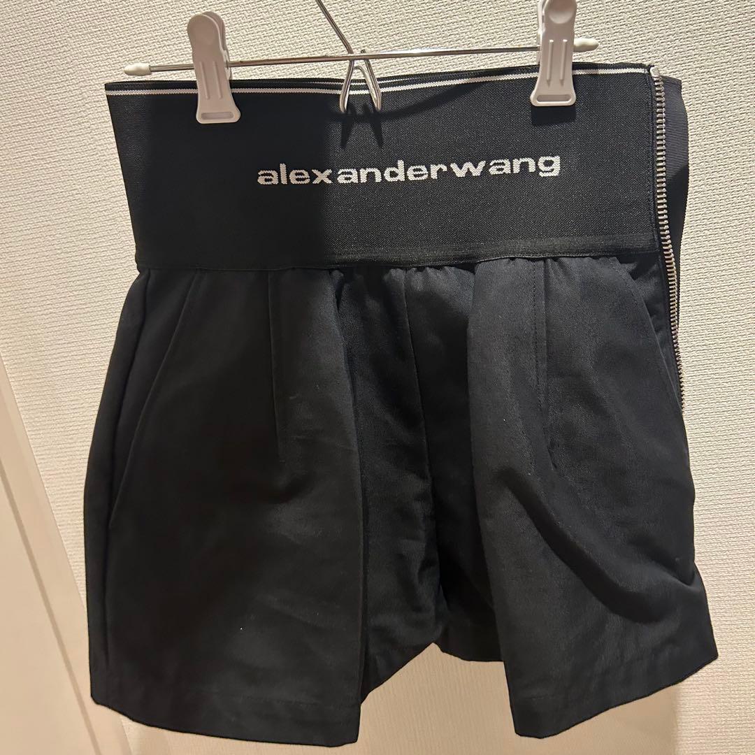 Alexander wang コットン仕立て サファリショーツ ショートパンツ