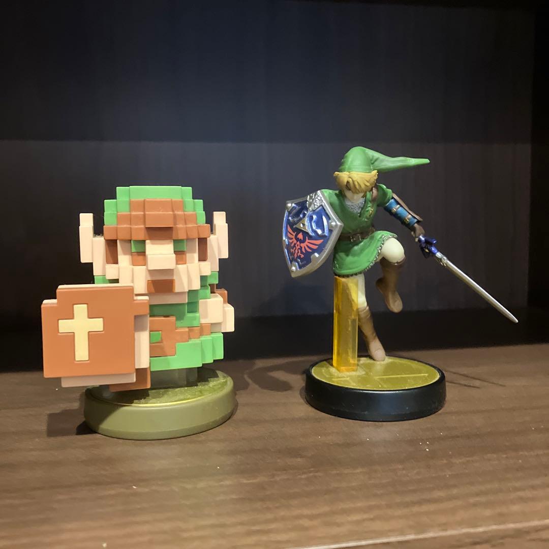ゼルダの伝説 amiibo ドットリンク スマブラ