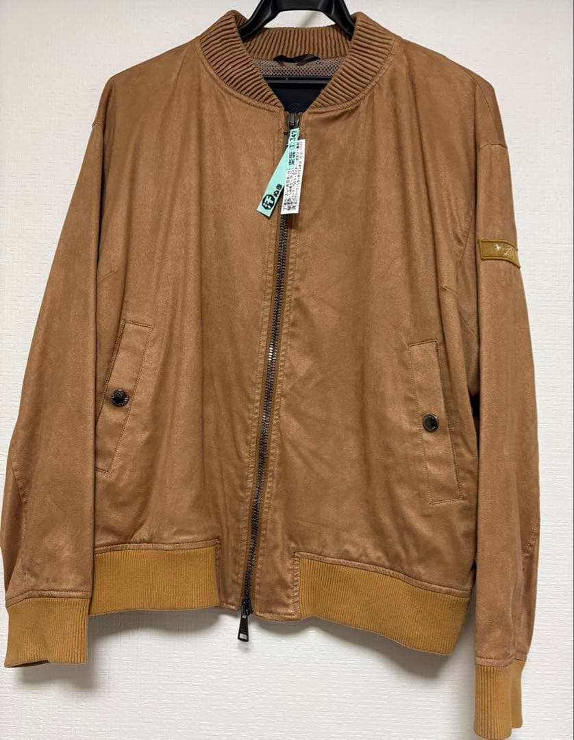 【美品】TATRAS SOCRATE フェイクスエード MA-1ブルゾン05