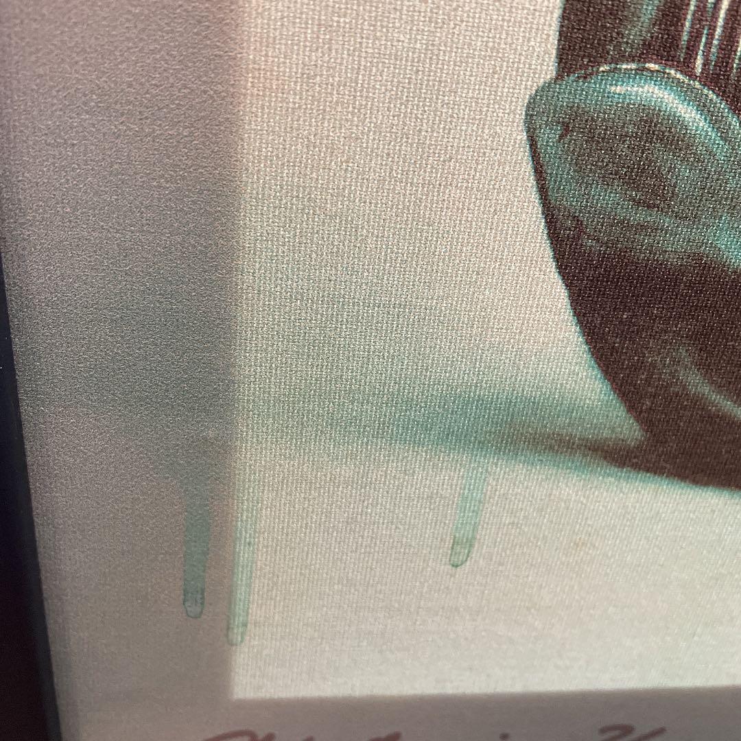 ハーレーエアーブラシ飾り額