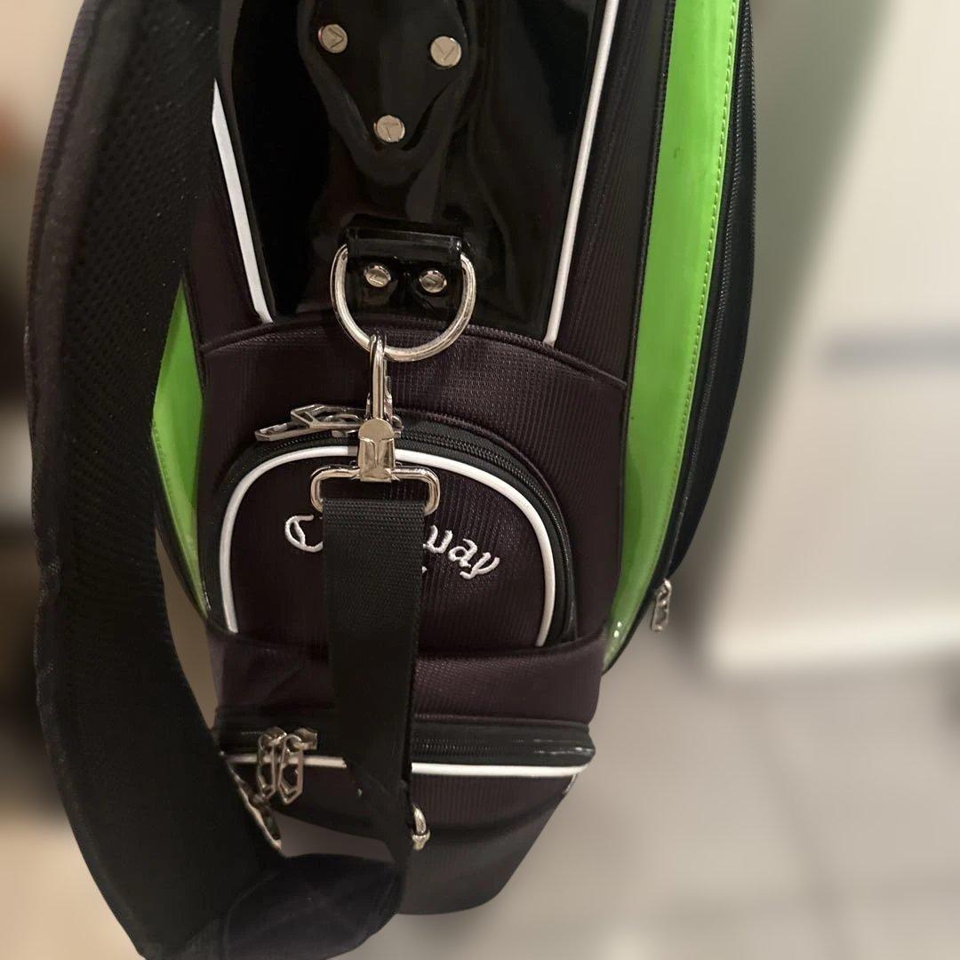Callaway ゴルフバッグ 黒/緑