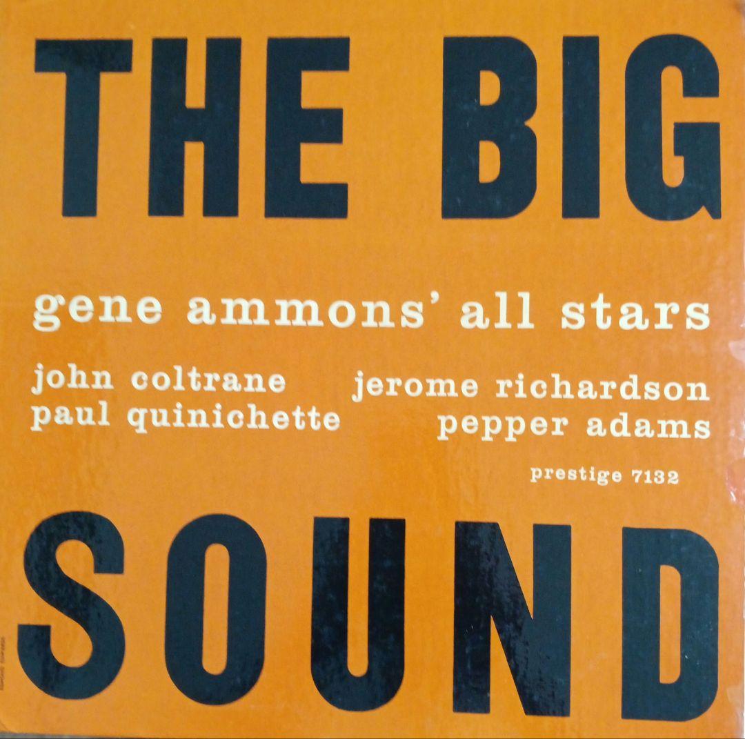 ジャズレコード　ジーンアモンズ/ザ・ビッグ・サウンド