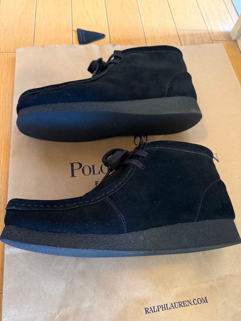 Clarks クラークス ワラビー スエード 26cm ブラック