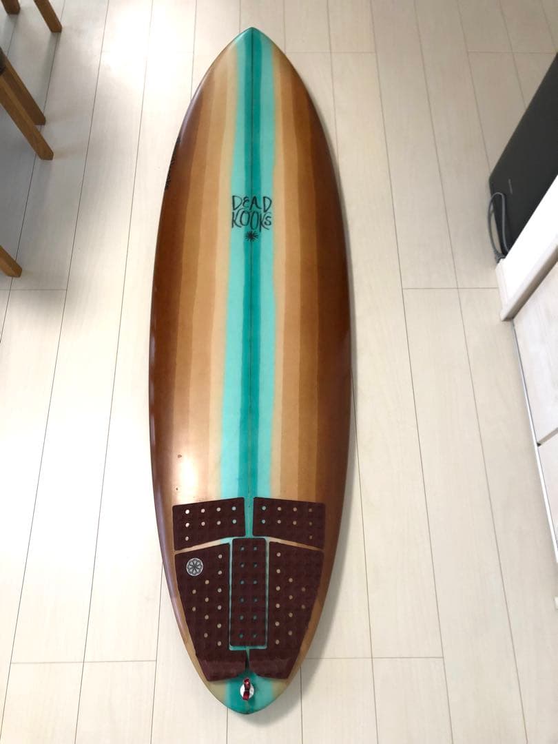 Deadkooks デットクークスサーフボード クラックド　エーゲ　6.2