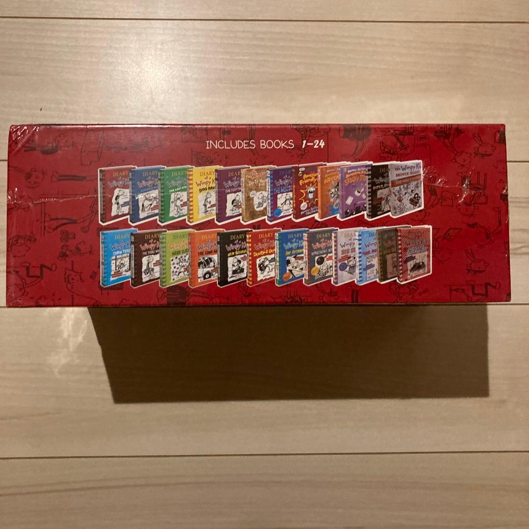 グレッグのダメ日記 Diary of a Wimpy Kid 24冊　英語絵本