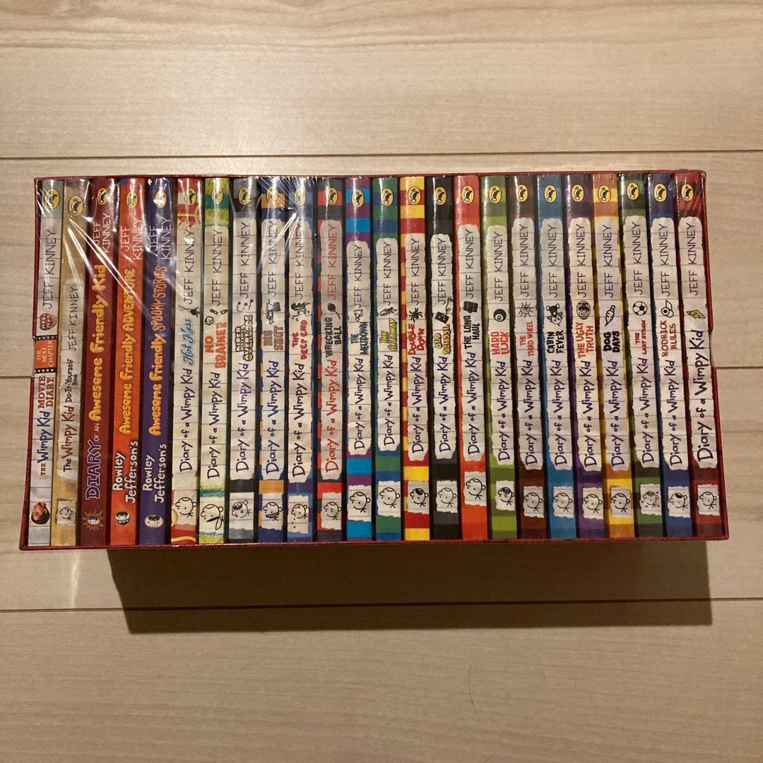 グレッグのダメ日記 Diary of a Wimpy Kid 24冊　英語絵本