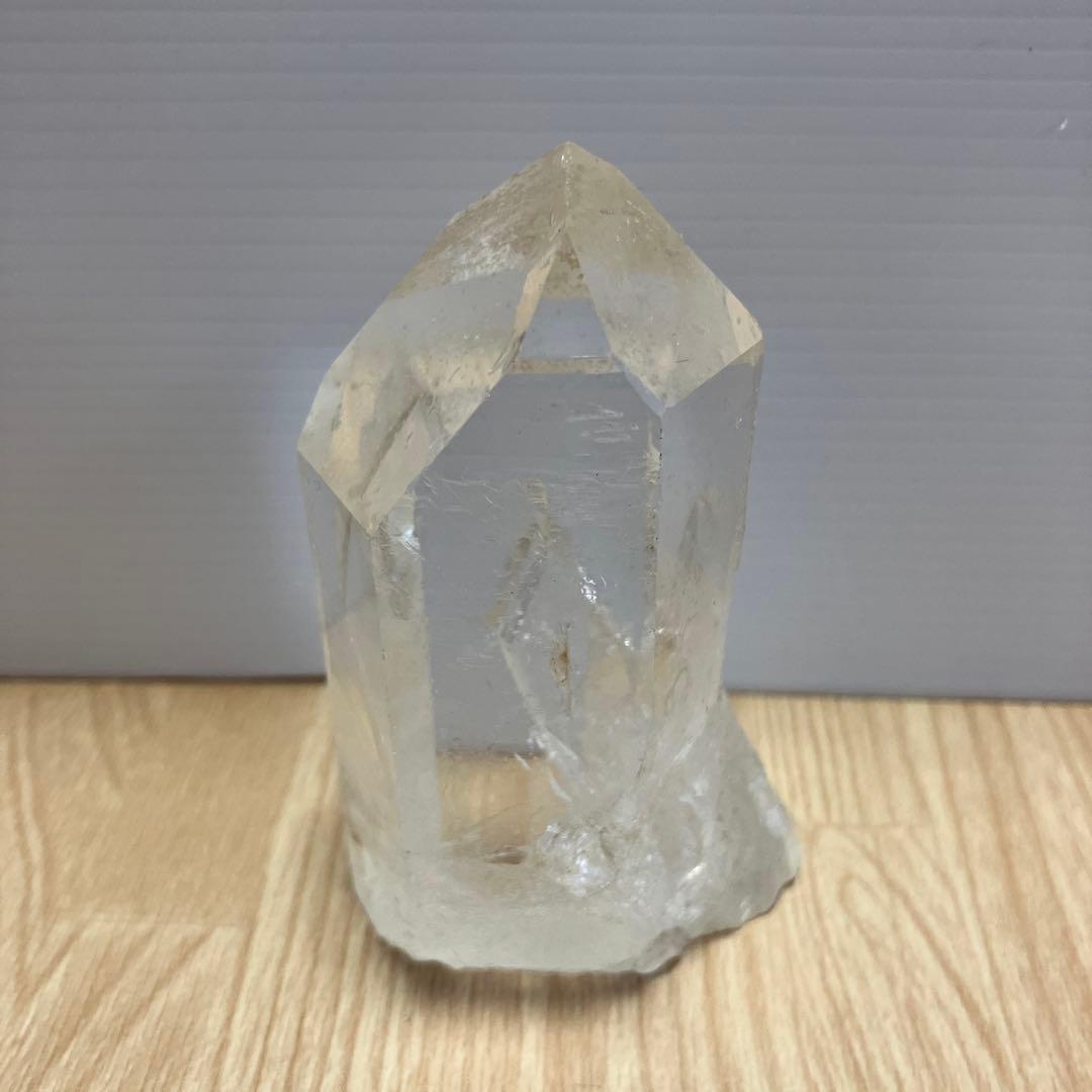 E-壁 水晶 結晶柱 鑑賞石 観賞石 誕生石 置物 飾り インテリア オブジェ