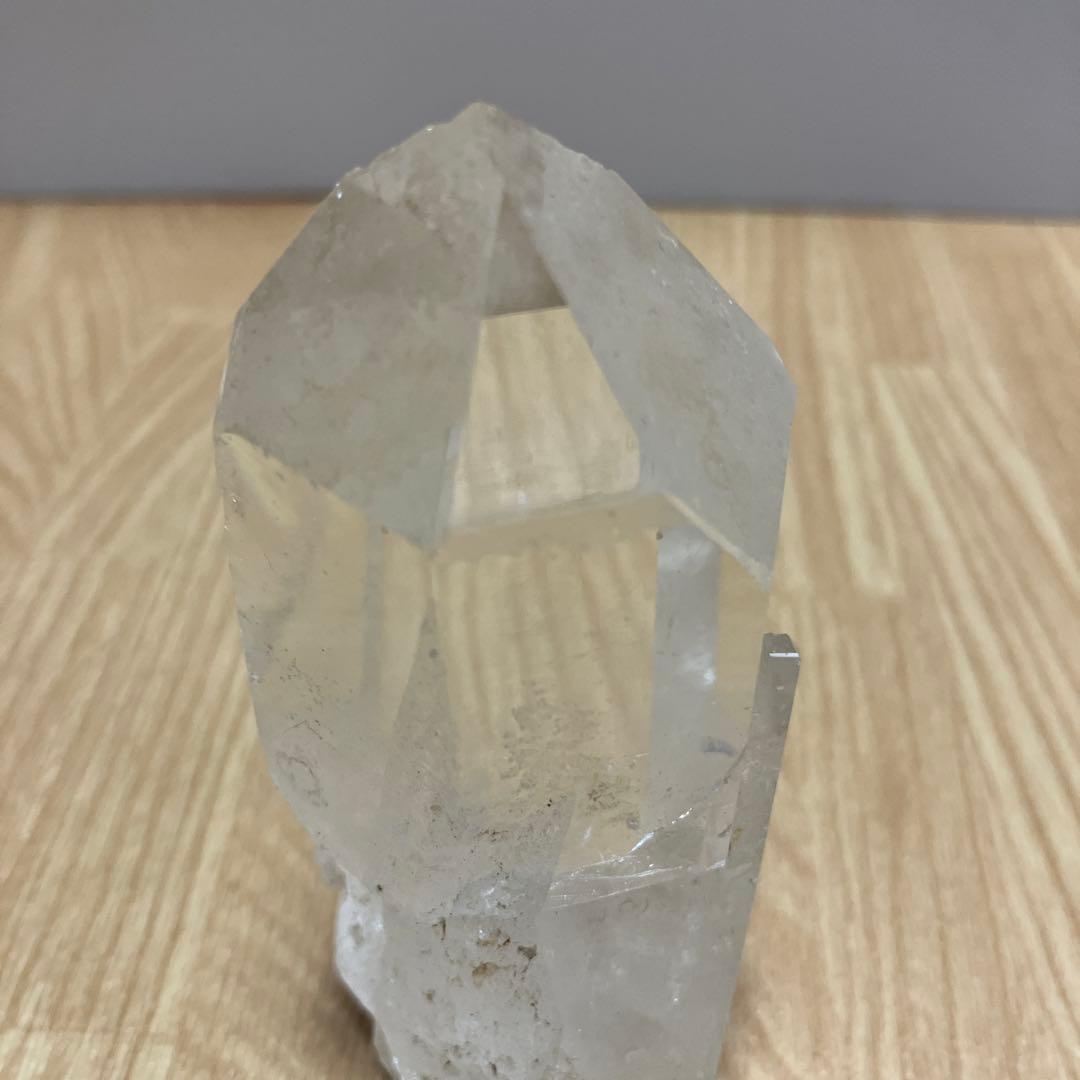 E-壁 水晶 結晶柱 鑑賞石 観賞石 誕生石 置物 飾り インテリア オブジェ