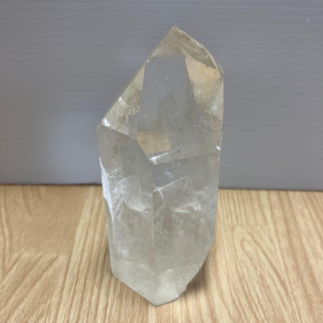 E-壁 水晶 結晶柱 鑑賞石 観賞石 誕生石 置物 飾り インテリア オブジェ