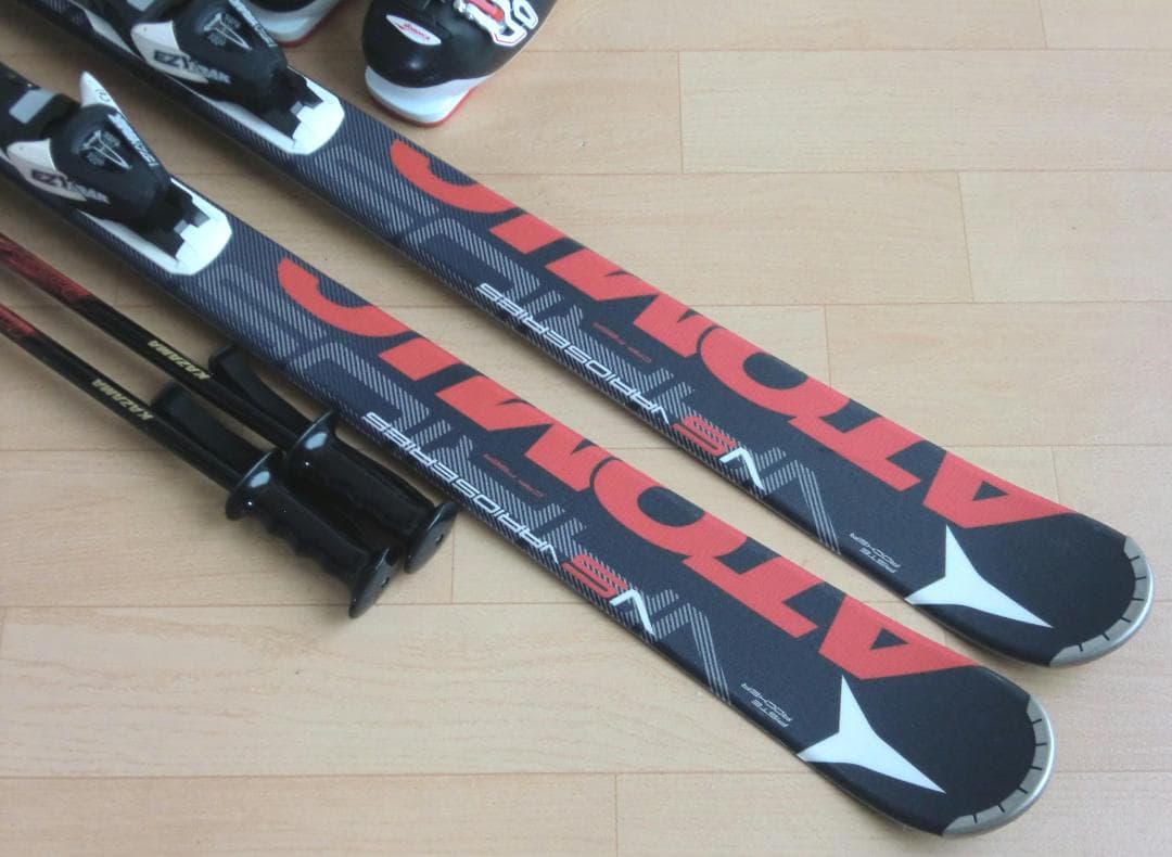 ■■11月限定■送料無料■ATOMIC■メンズスキー4点セット152/25.5■