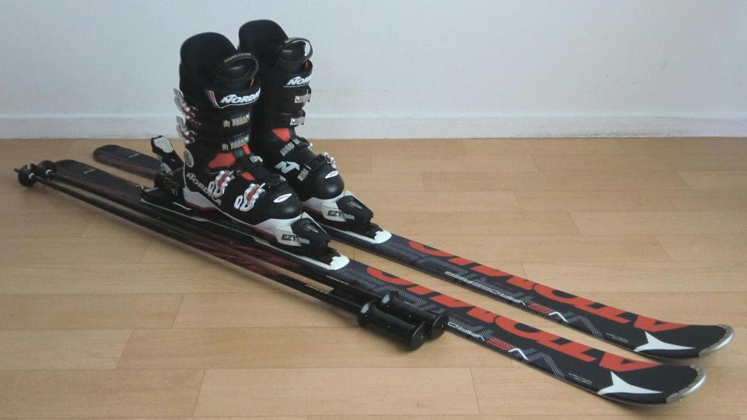 ■■11月限定■送料無料■ATOMIC■メンズスキー4点セット152/25.5■