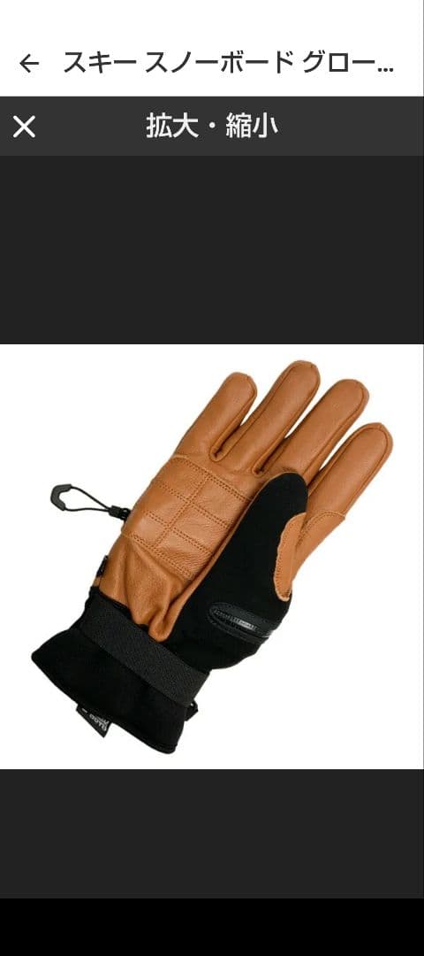 スキー・スノーボードアクセサリー HAND OUT BALDFACE MI-LOW GLOVE M TAN