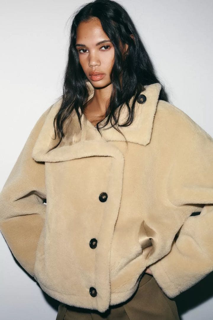 ZARA ザラ リバーシブルダブルフェイスジャケット