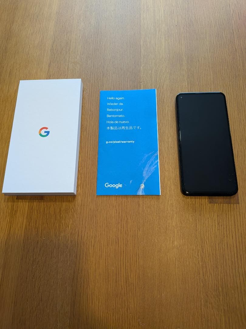 Google Pixel 5a (5G)　再生品