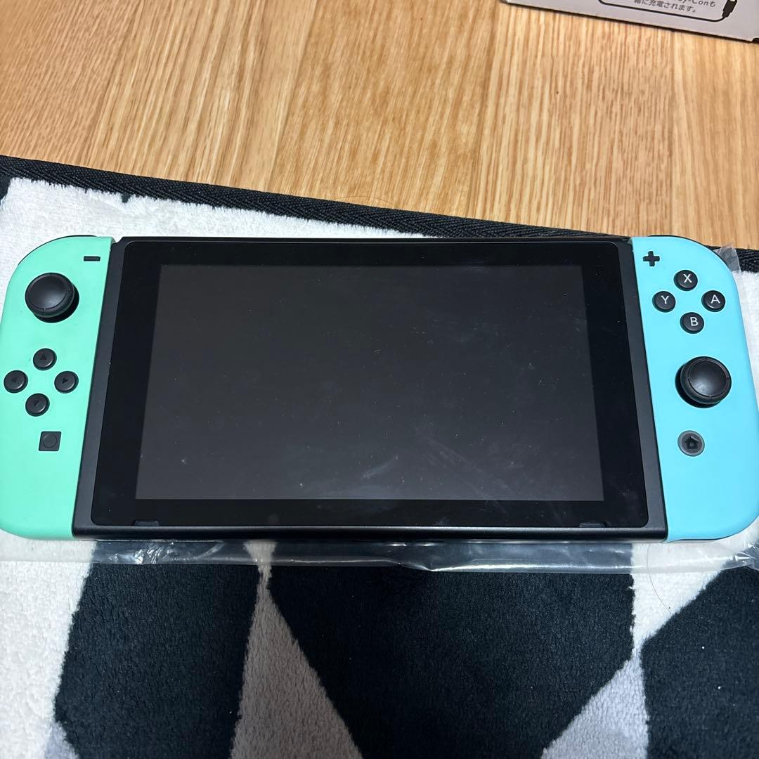 どうぶつの森デザイン Switch本体