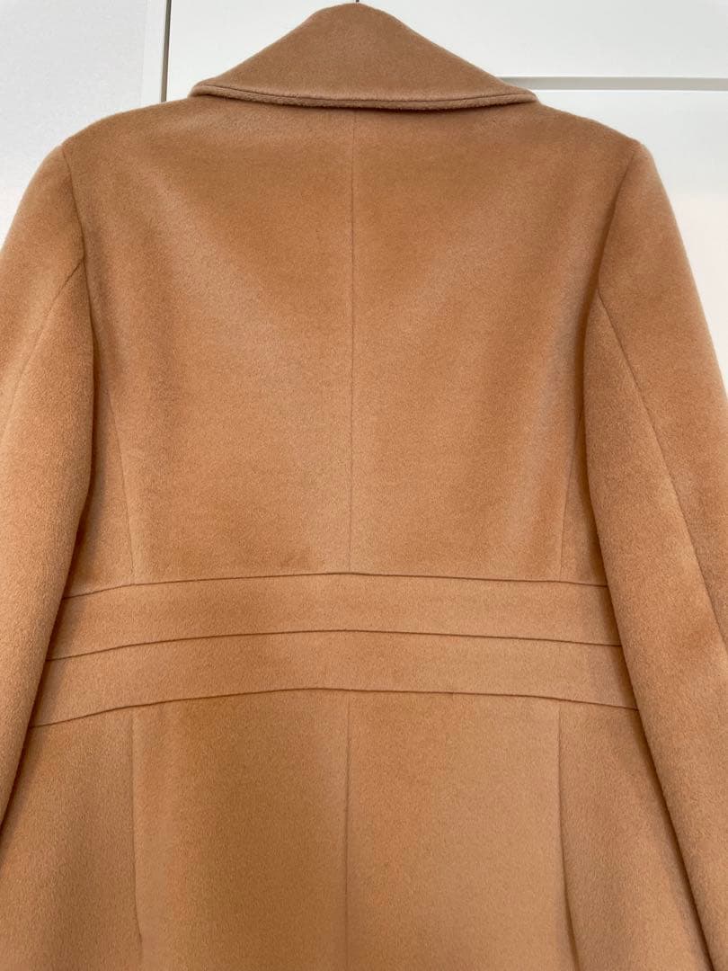 ※みきママ※ 新品Max Mara 白タグ キャメル サイズS