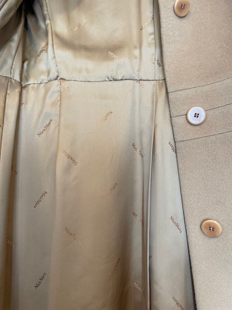 ※みきママ※ 新品Max Mara 白タグ キャメル サイズS