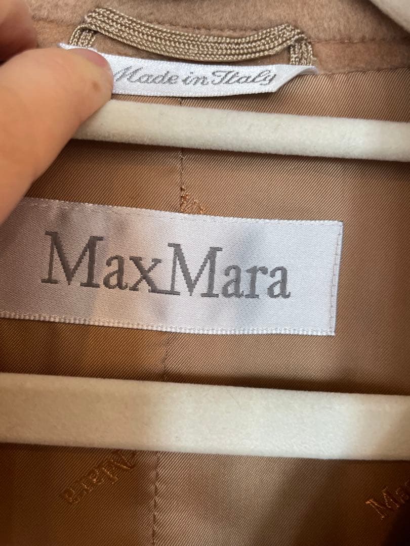 ※みきママ※ 新品Max Mara 白タグ キャメル サイズS