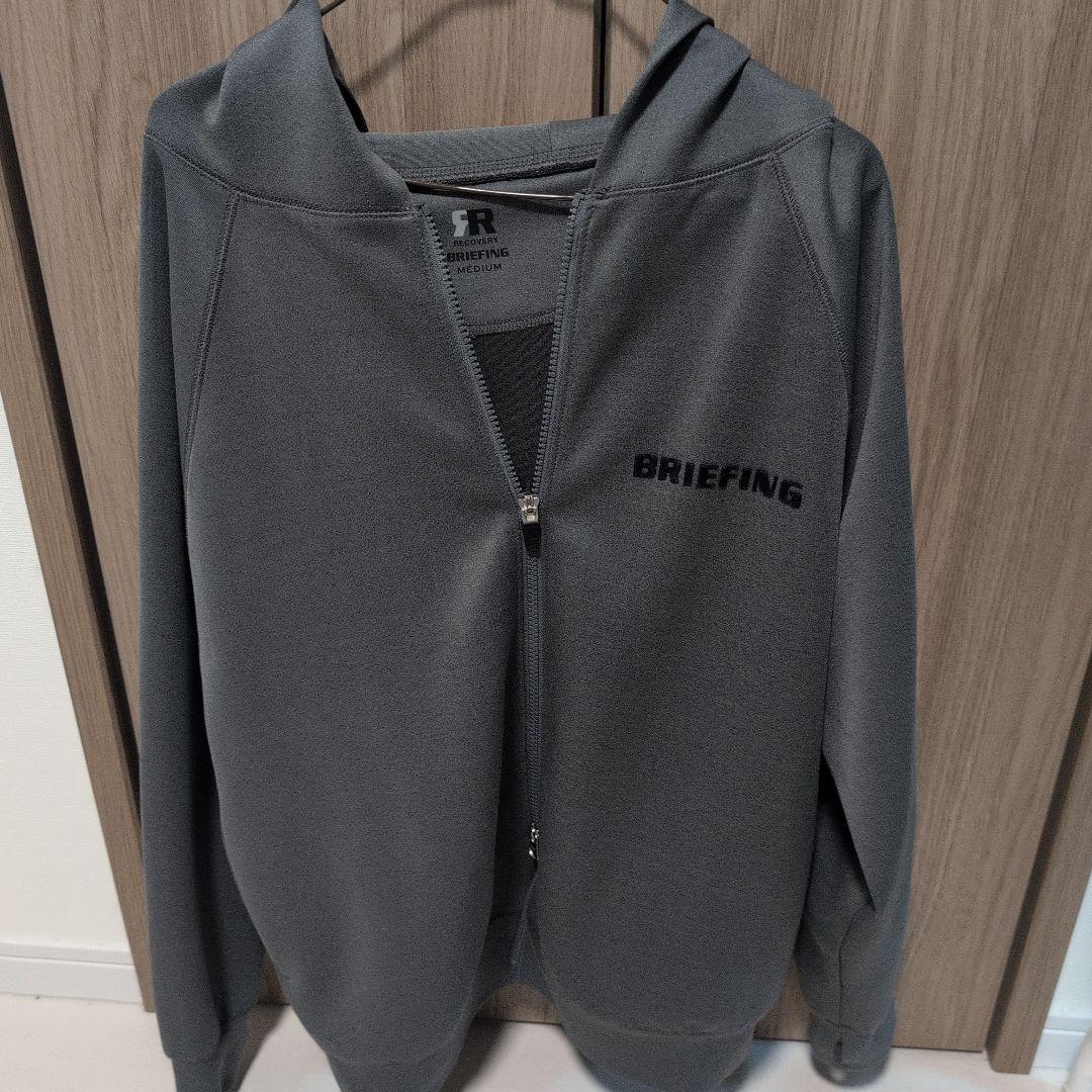 BRIEFING ジャージ上下セット グレー