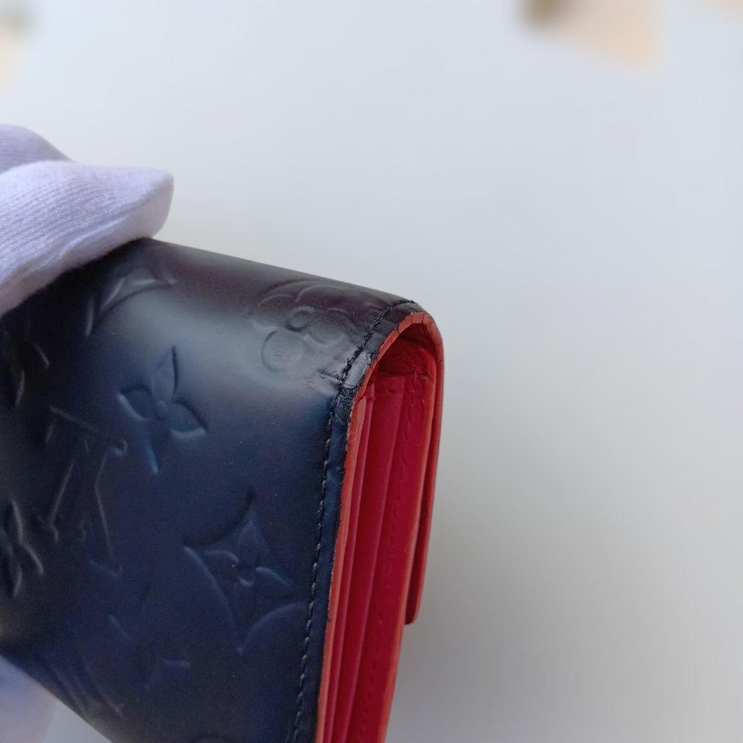 Louis Vuitton ヴェルニ　ポルトフォイル　サラ　長財布 ブラック