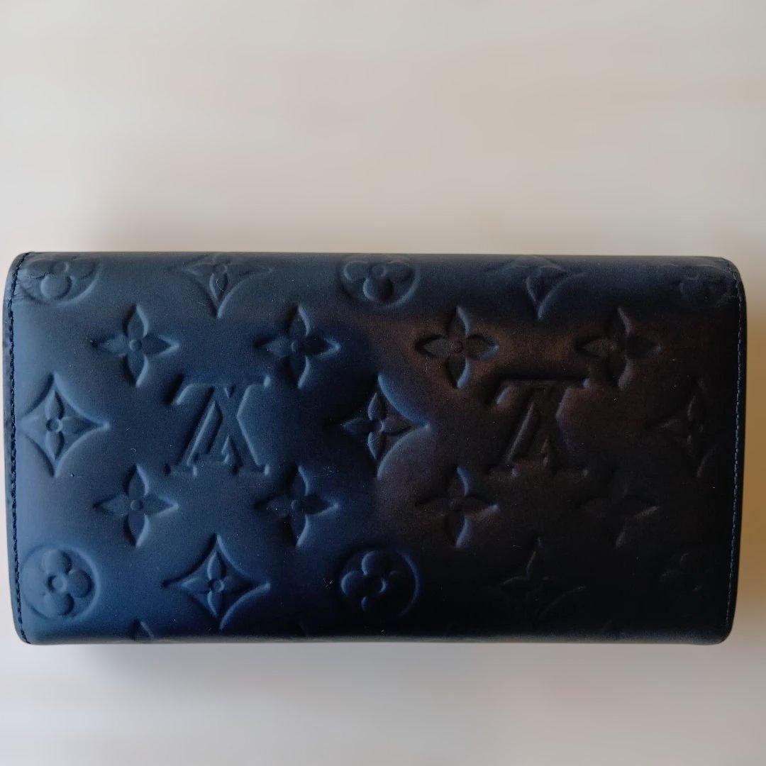 Louis Vuitton ヴェルニ　ポルトフォイル　サラ　長財布 ブラック