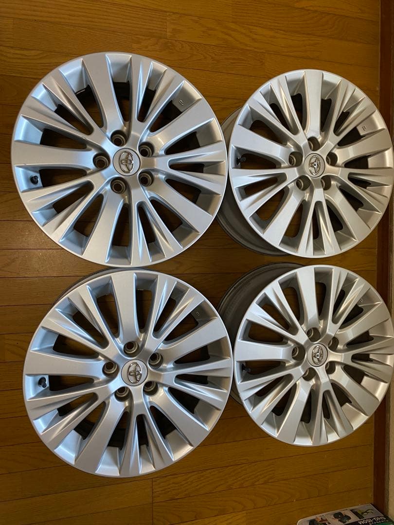 トヨタ 18インチ アルミホイール 5スポーク20アルファード後期