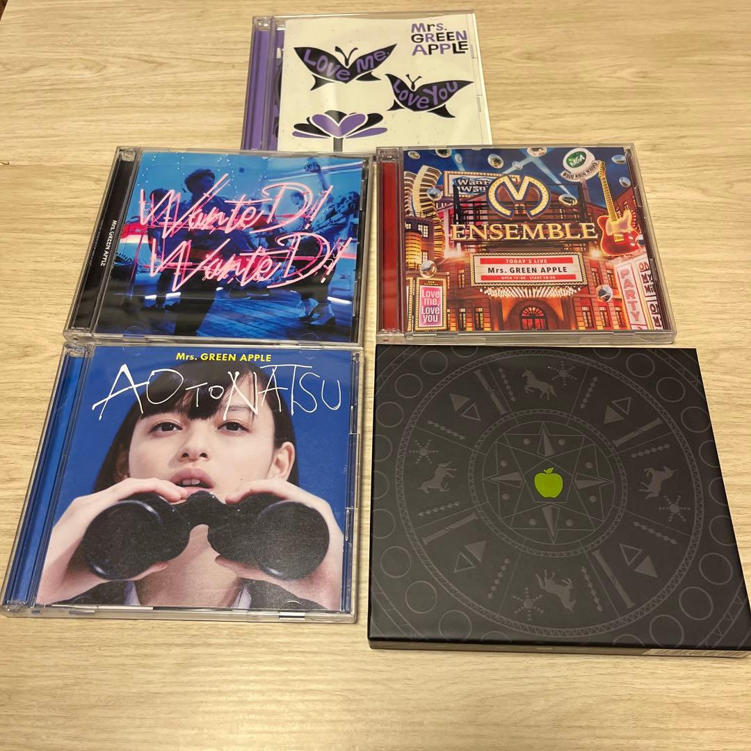 K*o様 Mrs.GREEN APPLE 初回限定盤 5枚セット