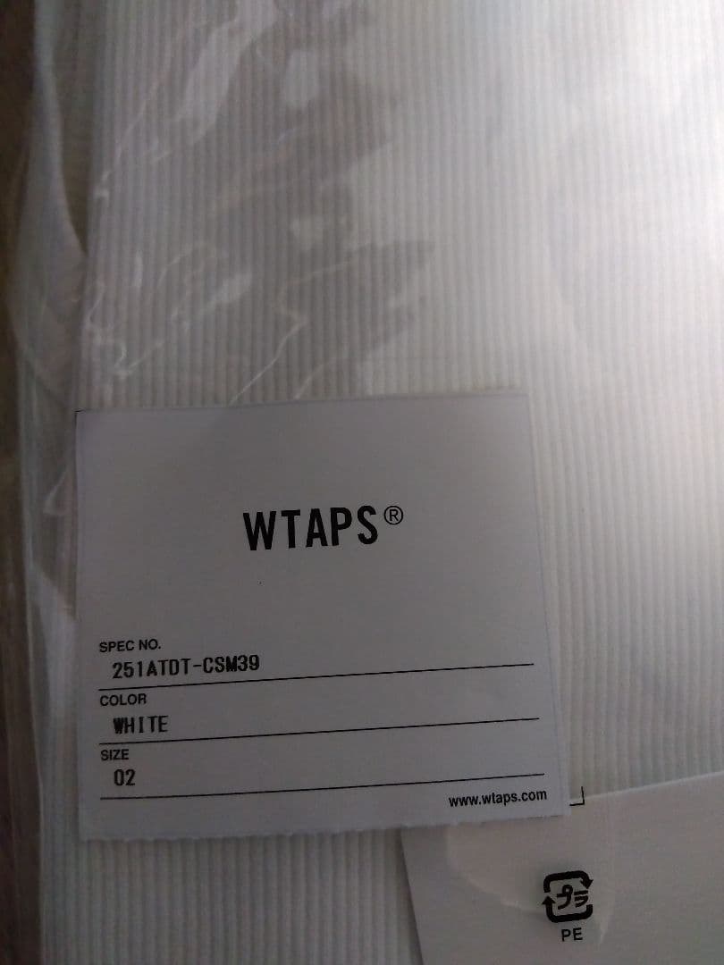 WTAPS SIGN タンクトップ ホワイト