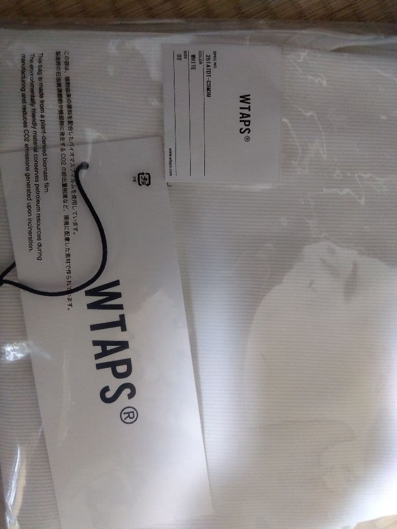 WTAPS SIGN タンクトップ ホワイト