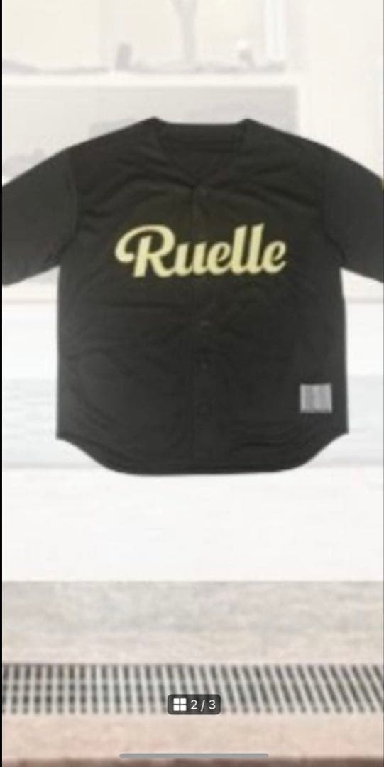 Ruelle 阪神タイガース 佐藤輝明 コラボ ベースボールシャツ XLサイズ