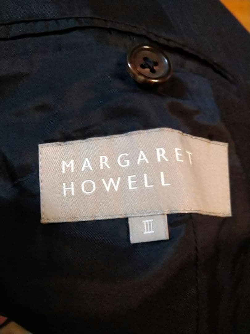 【上質】マーガレットハウエル　テーラードジャケット　Ⅲ L