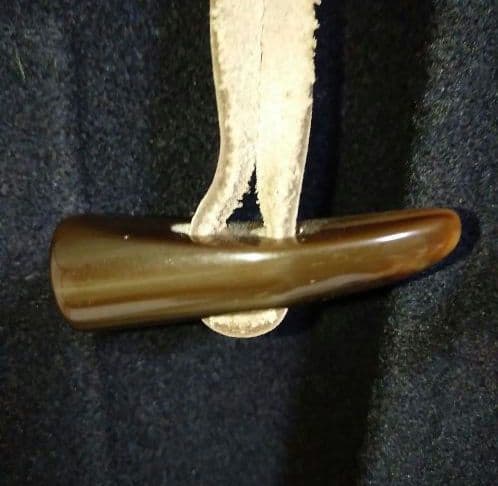 hevo ネイビー ダッフルコート 46サイズ