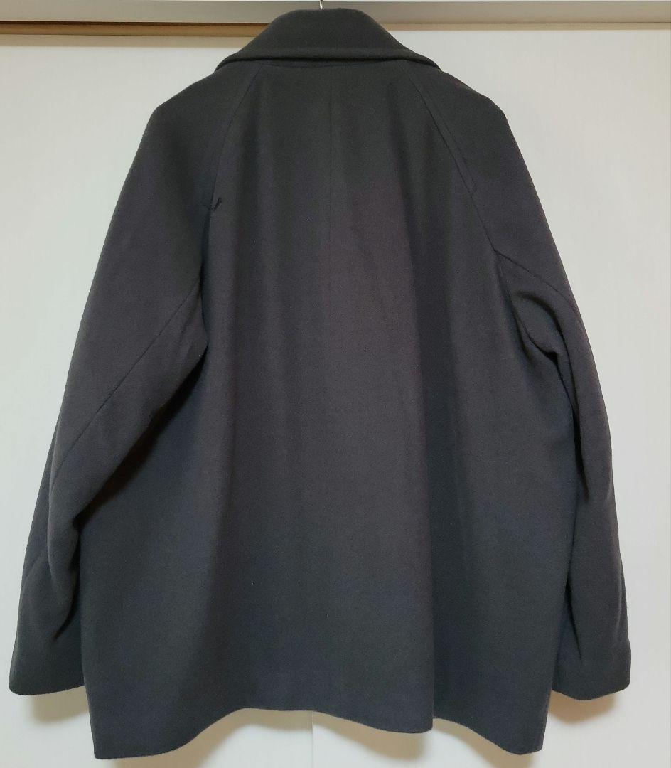 使用なし☆尾州ウールショートPコート
