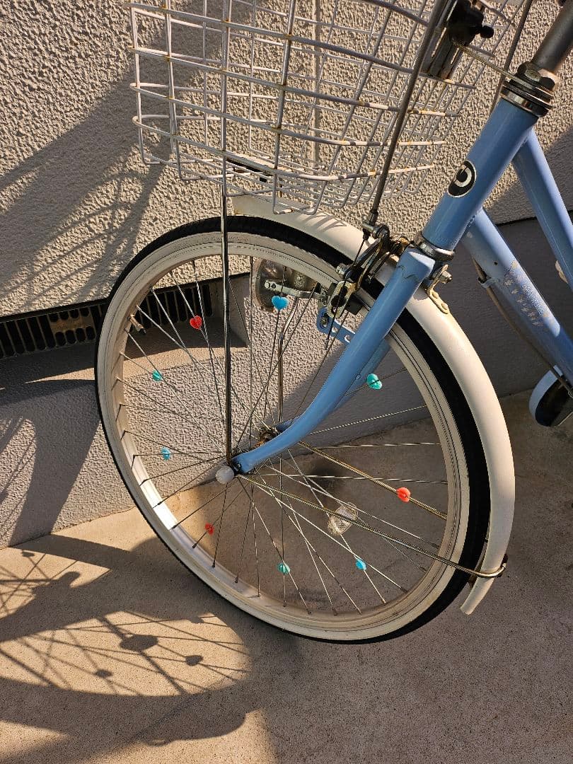 子供用自転車フェミニン★24インチブルー