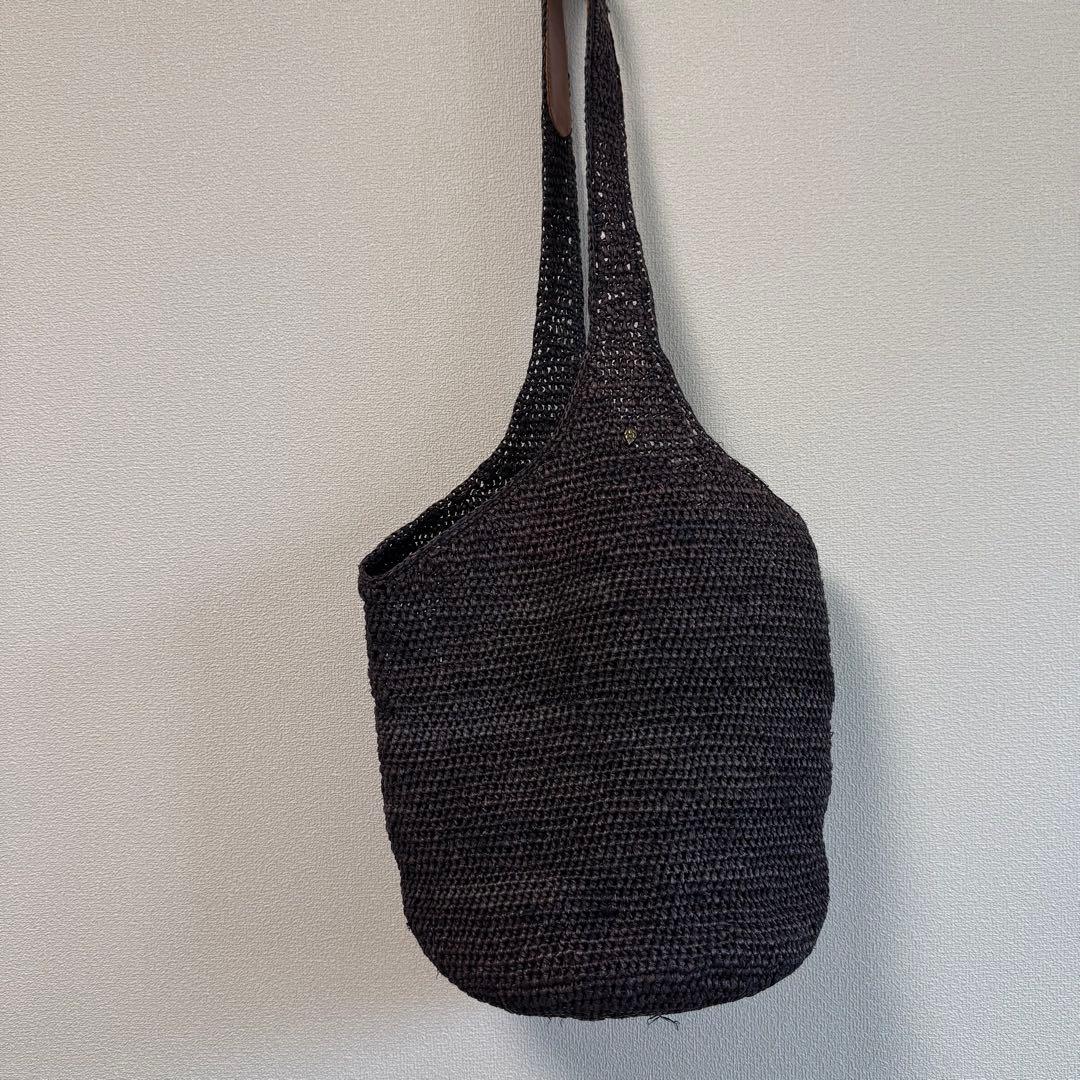 ヘレンカミンスキー　CARILLO　ラフィア　かごバッグ　ワンショルダー