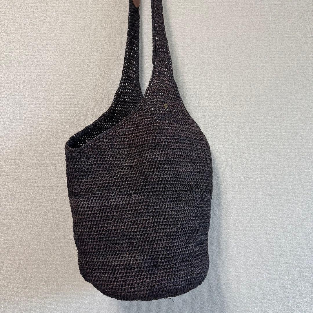 ヘレンカミンスキー　CARILLO　ラフィア　かごバッグ　ワンショルダー