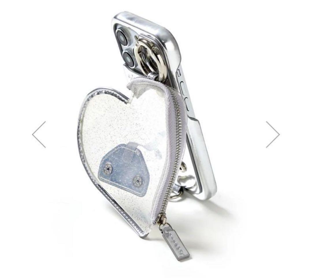 Ajew エジュー PVC heart iphone15pro ハートケース