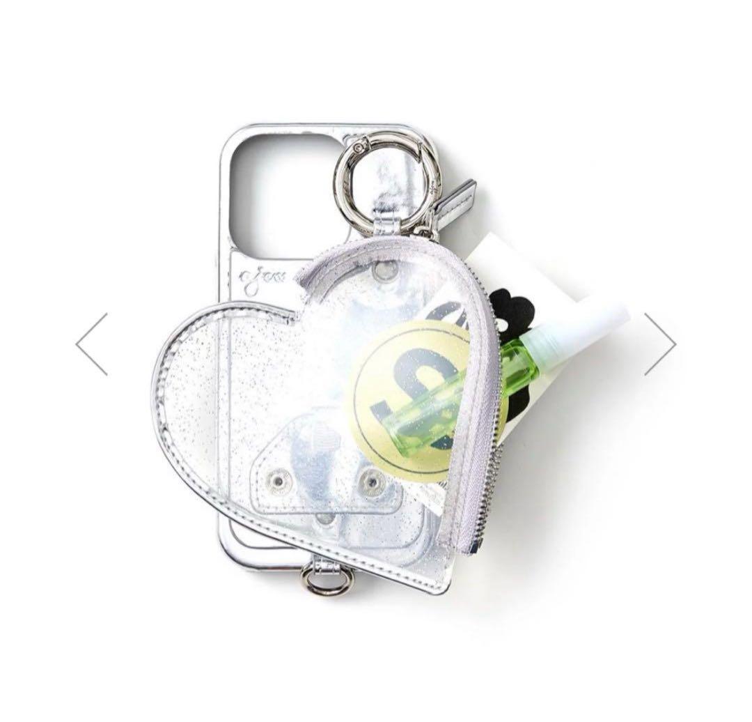 Ajew エジュー PVC heart iphone15pro ハートケース