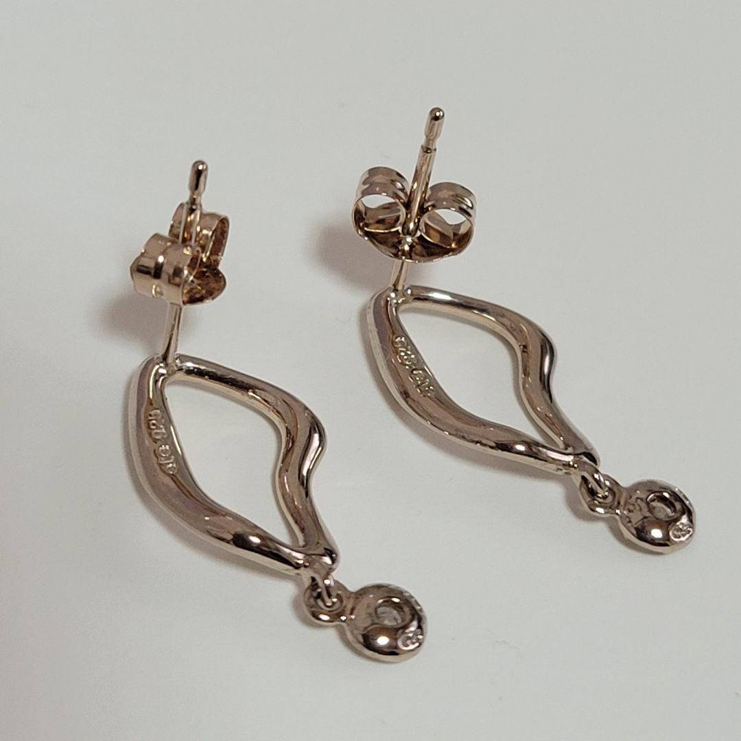 未使用✨️ ete エテ ビジューピアス 現行品 1p ダイヤ ミストピンク