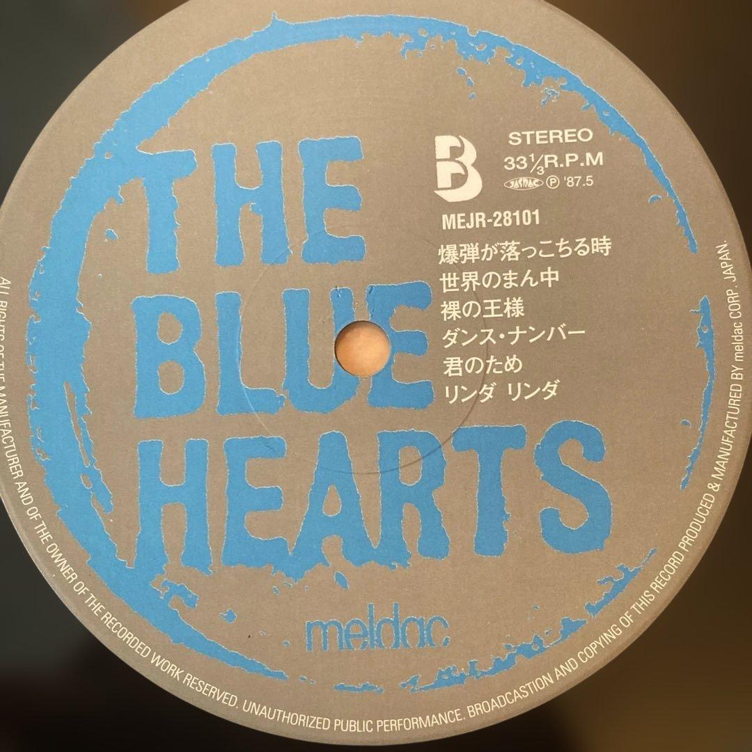 THE BLUE HEARTS ブルーハーツ 1st punk レコード