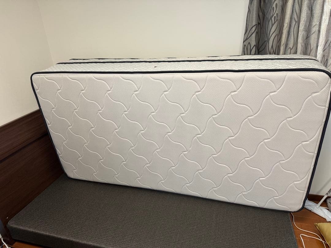 Sealy クラウンジュエル ターコイズ　シモンズボトム、ヘッドボード定価45万