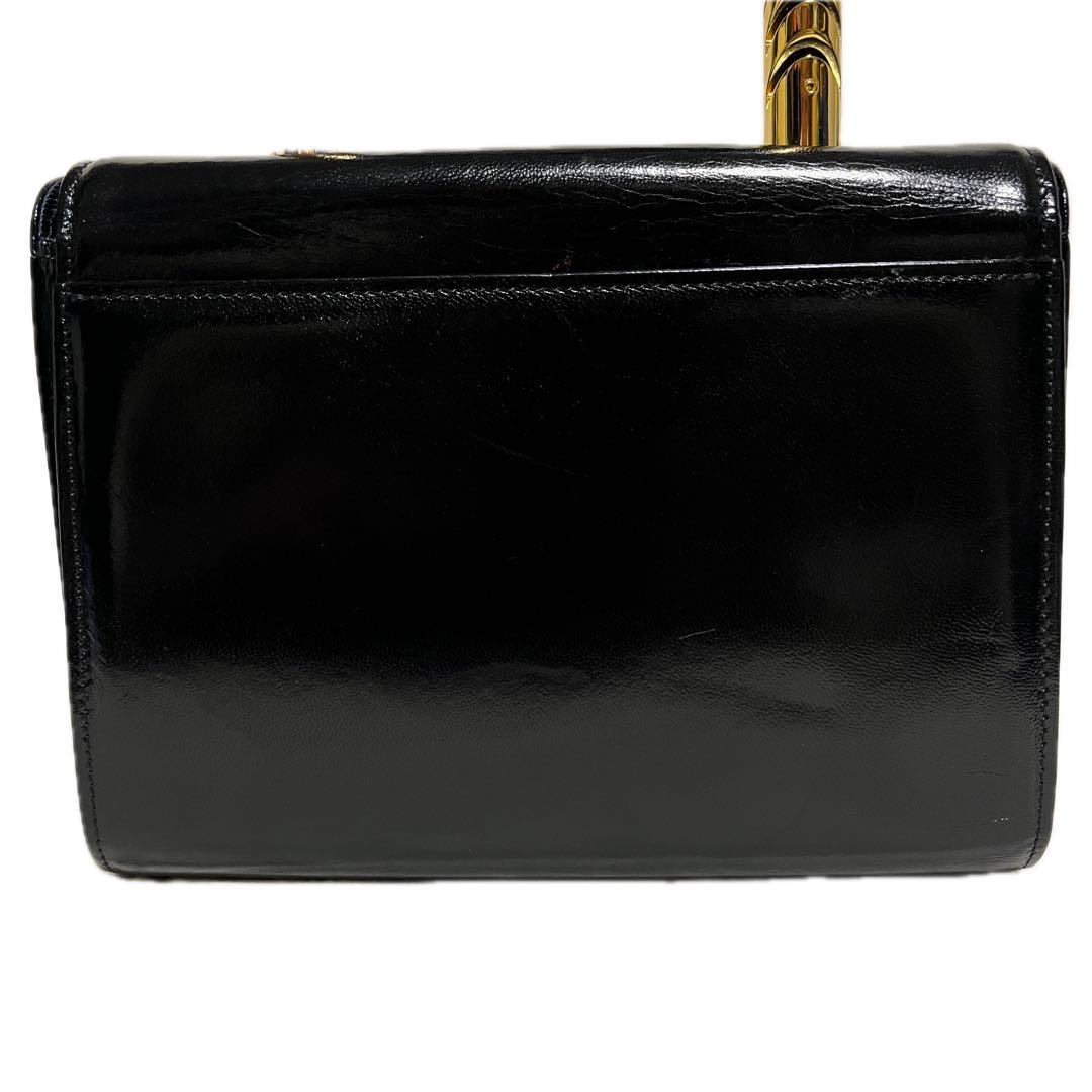 VALENTINO パーティバッグ 冠婚葬祭 合皮 ブラック ゴールド C35