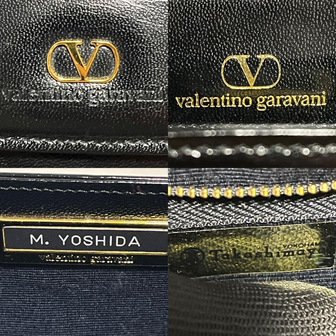 VALENTINO パーティバッグ 冠婚葬祭 合皮 ブラック ゴールド C35