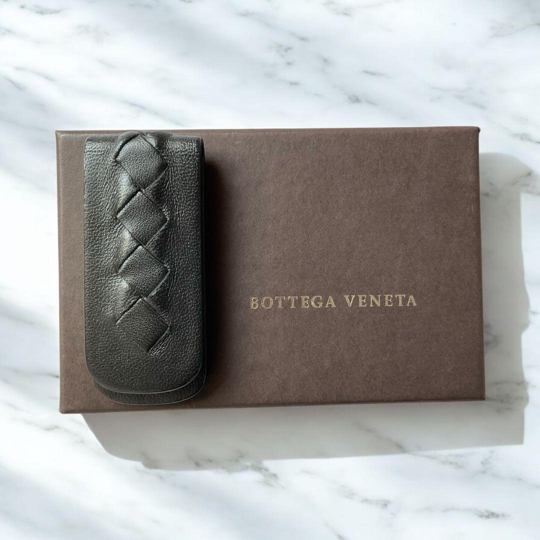 【BOTTEGA VENETA】ボッテガヴェネタ　マネークリップ　正規品ブラック