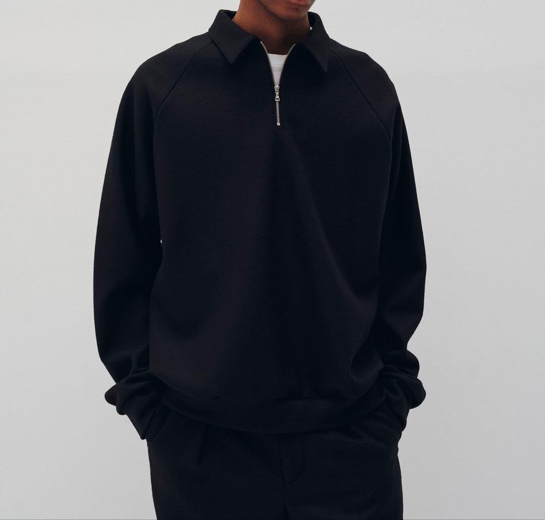 ☆三が日限定価格☆ SOPHNET. MELTON HALF ZIP POLO