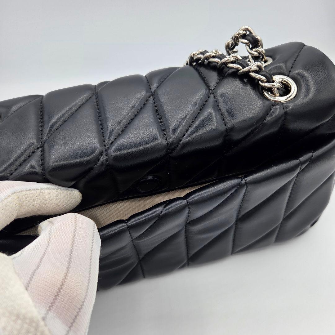 COACH コーチ cp150 タビー 黒　Cマークシルバー