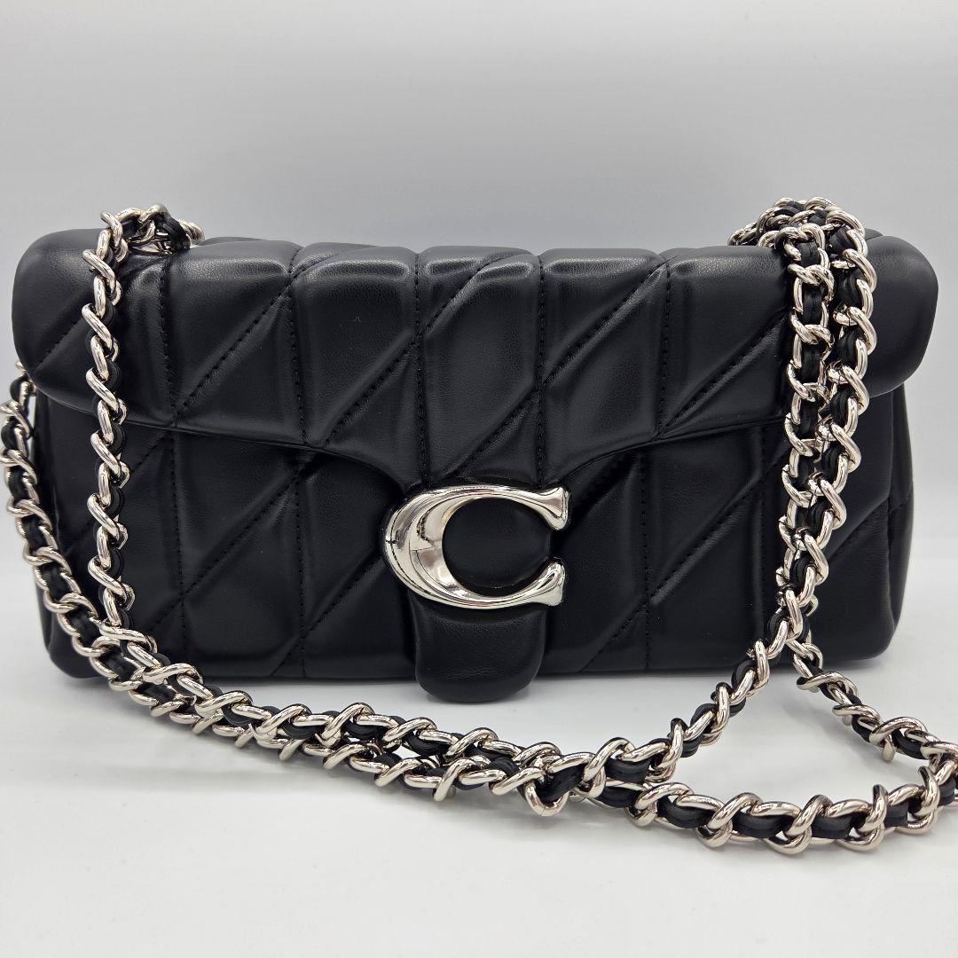 COACH コーチ cp150 タビー 黒　Cマークシルバー