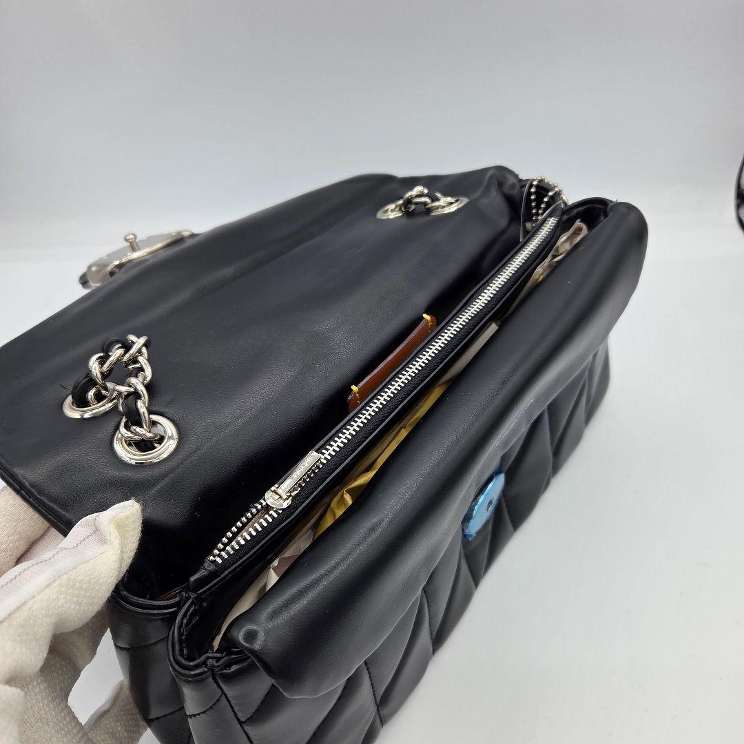 COACH コーチ cp150 タビー 黒　Cマークシルバー